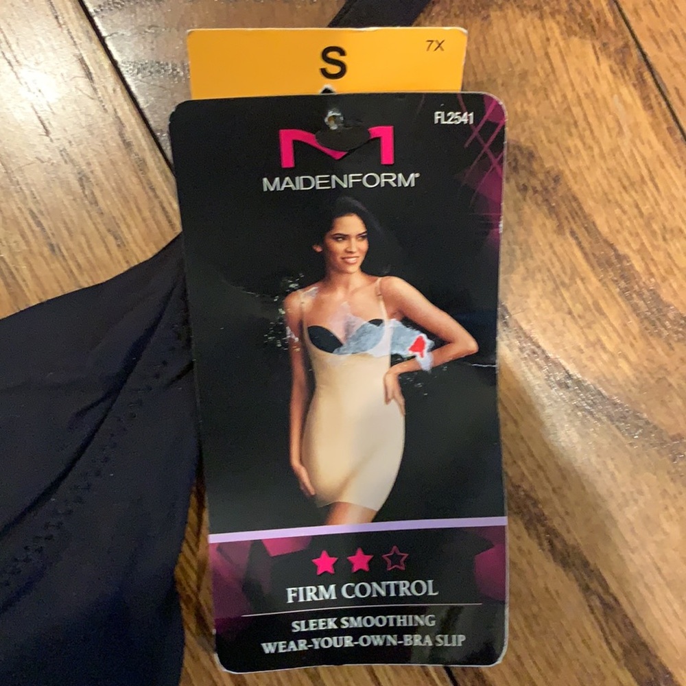 Maidenform black Sz Small Sleek Smoothers - Picture 2 of 8